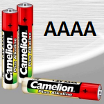 LR61-AAAA-BP2 BATTERY CAMELION ALCALINE 3€ - Click Image to Close